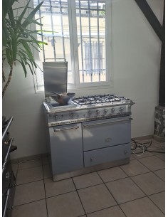 Fourneau Lacanche Saulieu Gris Faience - Bellynck et Fils