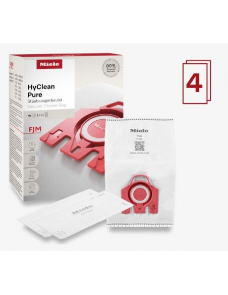 SACS ASPIRATEUR MIELE FJM ROUGE CLEAN 3D