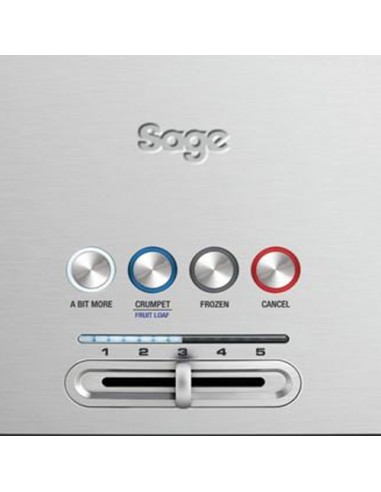 GRILLE PAIN 4 TRANCHES INOX SAGE