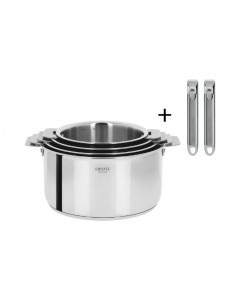 SÉRIE DE 4 CASSEROLES...