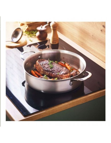 SAUTOIRE INOX ALCHIMY 28 CM SANS COUVERCLE