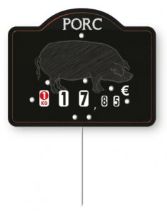 ÉTIQUETTE MAESTRO PORC NOIR...
