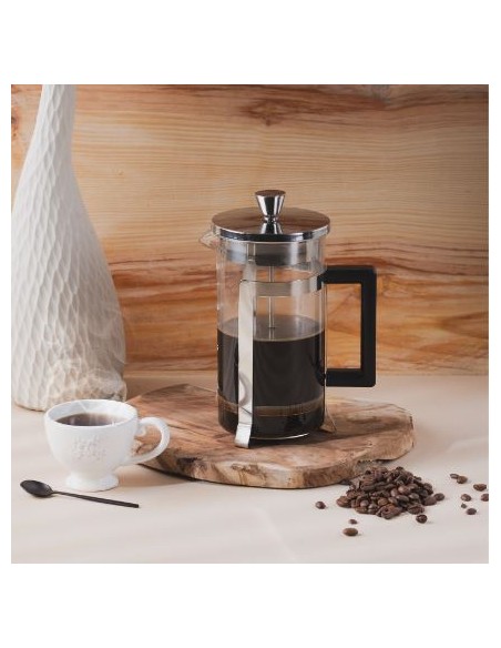 CAFETIÈRE À PISTON CRISTEL ARABICA INOX 3/5/8 TASSES