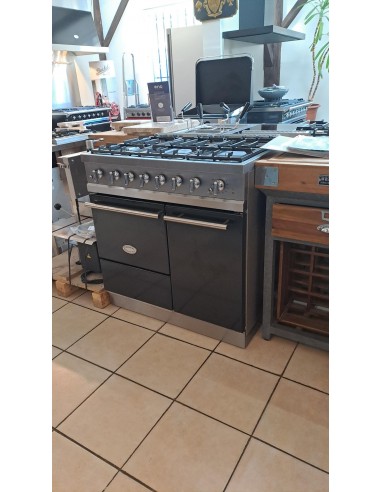 Fourneau Lacanche Beaune Modern 6 Feux Vifs Noir - Bellynck et Fils