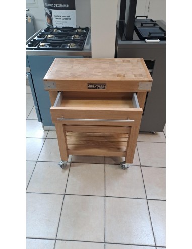 DESSERTE À ETAGES AVEC BILLOT CHÊNE...