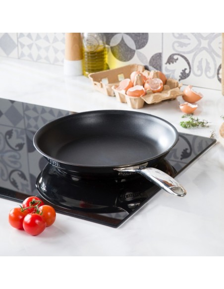 POELE INOX LIGNE CASTEL PRO TOUS FEUX ANTI ADHERENTE