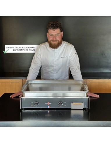 PLANCHA KRAMPOUZ INOX ELEC LARGEUR