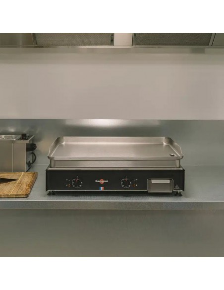 PLANCHA KRAMPOUZ INOX ÉLEC LARGEUR - GAMME CONFORT