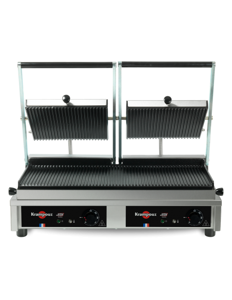 GRILLS PANINI LARGE ÉLECTRIQUE - PLAQUES STRIÉES