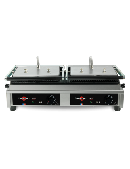 GRILLS PANINI LARGE ÉLECTRIQUE - PLAQUES STRIÉES