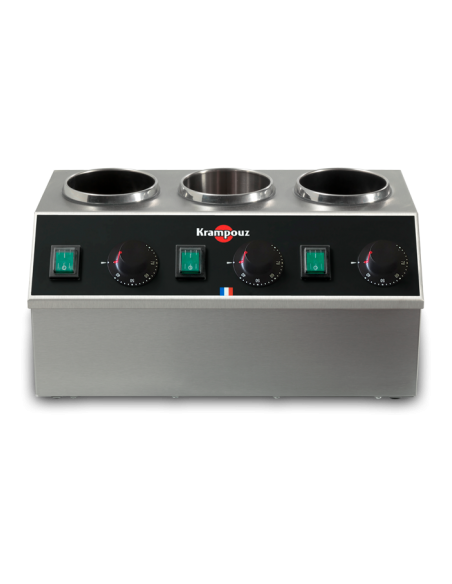 CHAUFFE SAUCE / CHOCOLAT 3 BOUTEILLES