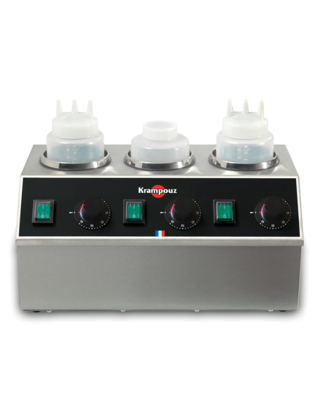 CHAUFFE SAUCE / CHOCOLAT 3 BOUTEILLES