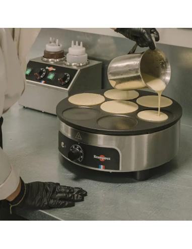 CRÊPIÈRE PLAQUE À PANCAKES ÉLECTRIQUE