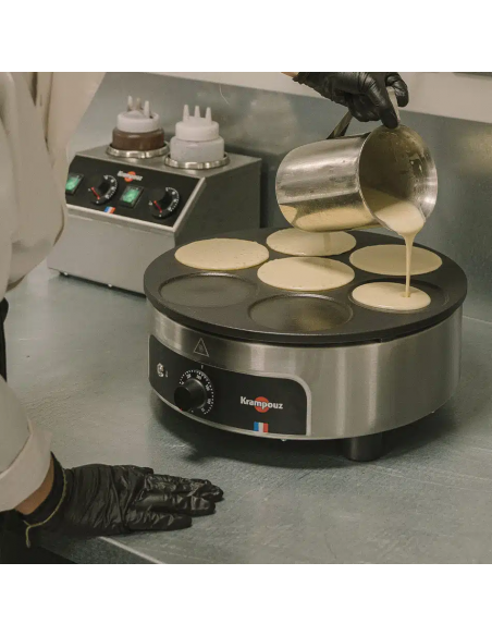 CRÊPIÈRE PLAQUE À PANCAKES ÉLECTRIQUE