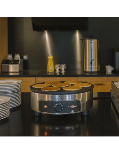 CRÊPIÈRE PLAQUE À PANCAKES ÉLECTRIQUE