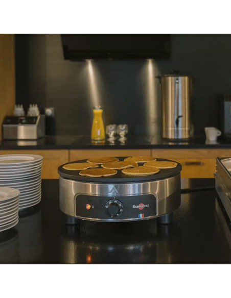 CRÊPIÈRE PLAQUE À PANCAKES ÉLECTRIQUE