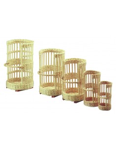 PANIER CLAIE OSIER 30 H 50 CM