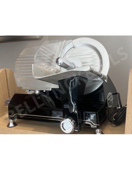 TRANCHEUR A GRAVITE COURROIE LAME Ø 200 MM - 132 W - NOIR