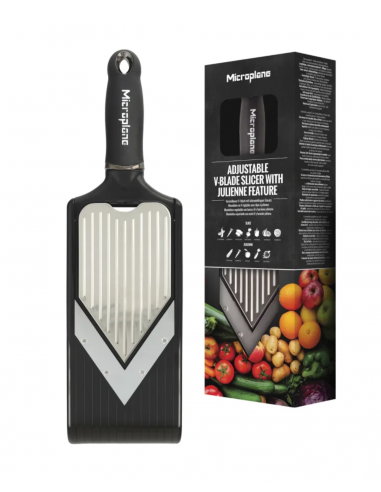 MANDOLINE MICROPLANE V BLADE+JULIENNE