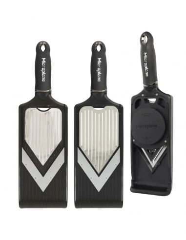 MANDOLINE MICROPLANE V BLADE+JULIENNE