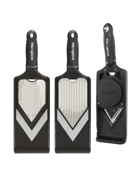 MANDOLINE MICROPLANE V BLADE+JULIENNE