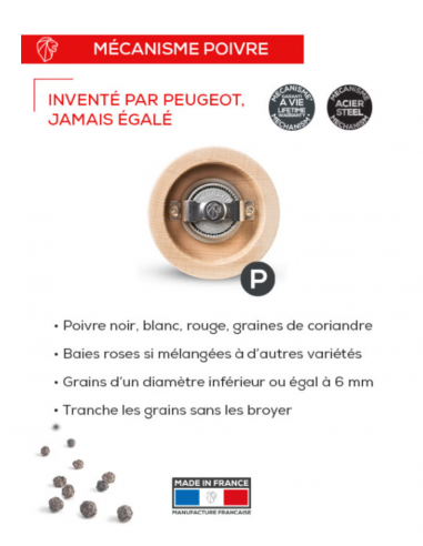 MOULIN A POIVRE BOREAL 12 CM VERT...