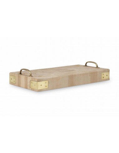 PLANCHE À DÉCOUPER AVEC ANSES LAITON...