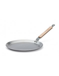 POÊLE A CREPES TÔLE D'ACIER...