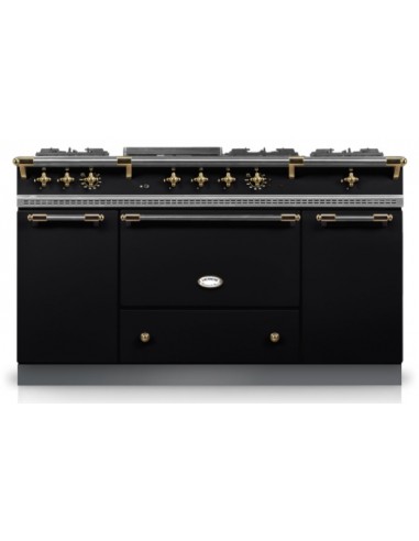 Fourneau Lacanche Citeaux 1500 Noir Laiton - Bellynck et Fils