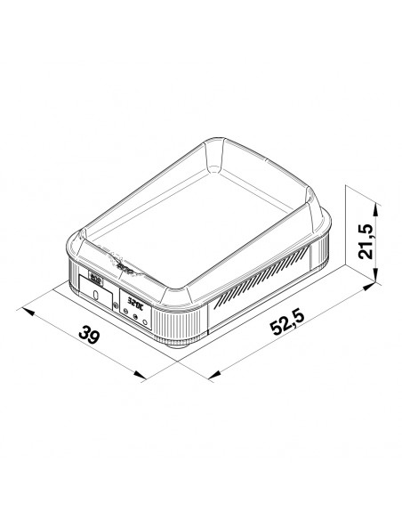 Plancha Eno Electrique Enosign 40 Inox - Bellynck et Fils
