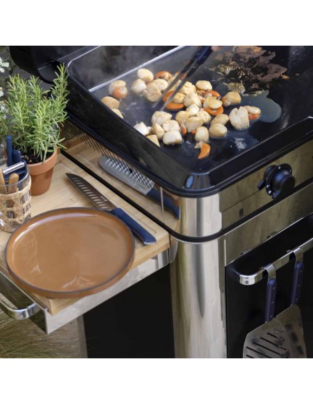 Combo Plancha Enosign 65 Inox Acier - Bellynck et Fils