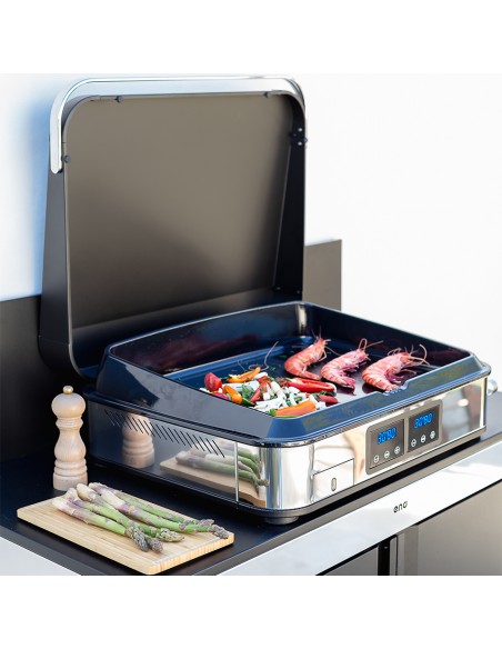 Capot Plancha Enosign 65 Noir - Bellynck et Fils