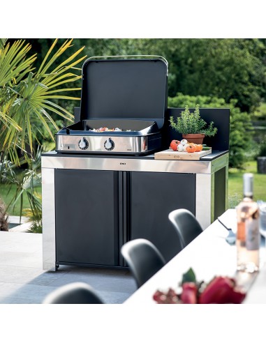 Capot Plancha Enosign 65 Noir - Bellynck et Fils