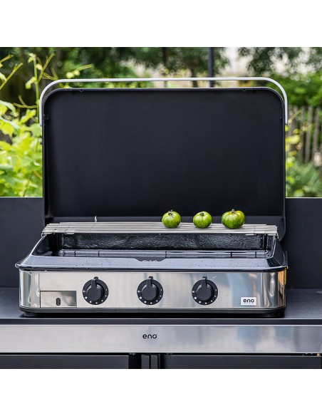 Capot Plancha Enosign 80 Noir  - Bellynck et Fils