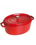 COCOTTE EN FONTE STAUB OVALE CERISE