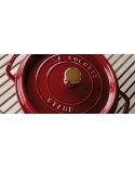 COCOTTE EN FONTE STAUB RONDE GRENADINE