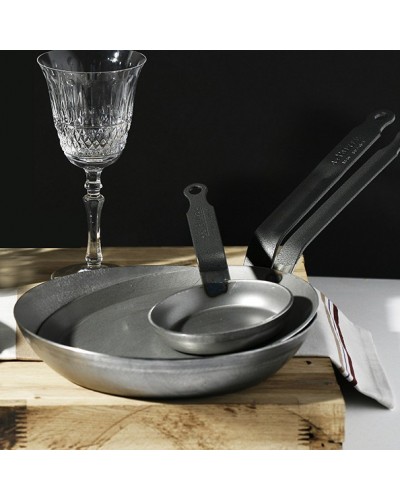 POELE TÔLE ACIER CARBONE DE BUYER