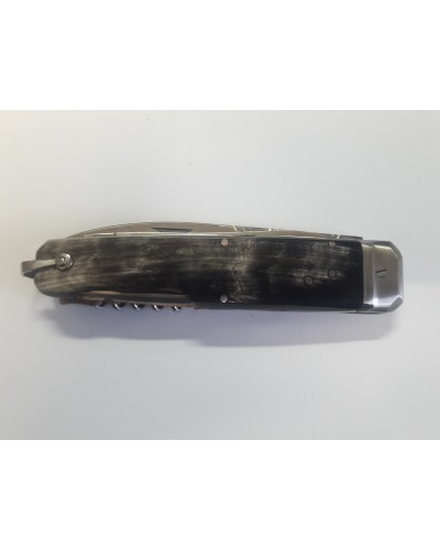 COUTEAU PLIANT 14 CM 5 PIECES SCIE CORNE