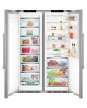 REFRIGERATEUR LIEBHERR SIDE PREMIUM 2 PORTES INOX