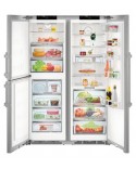 REFRIGERATEUR LIEBHERR SIDE PREMIUM 3 PORTES INOX
