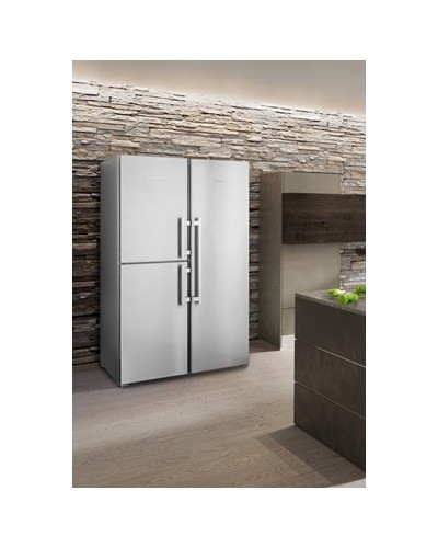 REFRIGERATEUR LIEBHERR SIDE PREMIUM 3 PORTES INOX