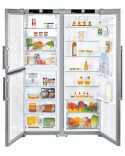 REFRIGERATEUR LIEBHERR SIDE COMFORT 3 PORTES INOX