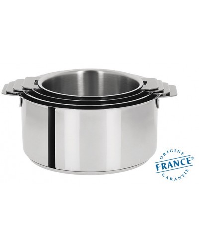 CASSEROLE CRISTEL INOX MUTINE AMOVIBLE