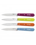 COFFRET 4 COUTEAUX OFFICE OPINEL ACIDULES
