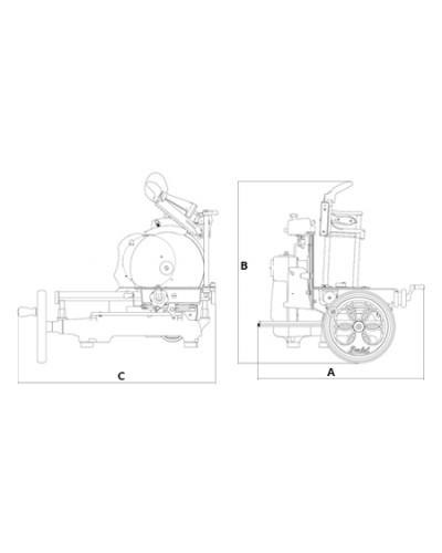 TRANCHEUSE MANUELLE BERKEL VOLANO B3