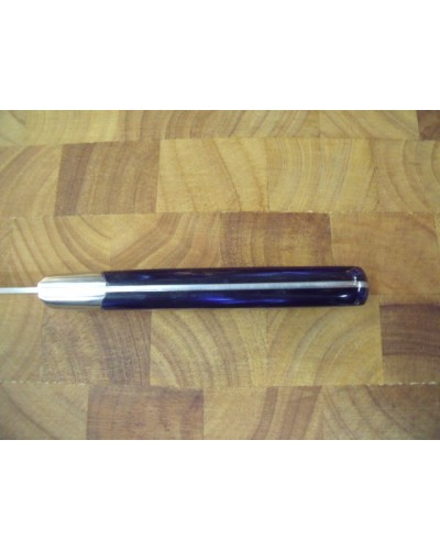 COUTEAUX DE TABLE MANCHES NACRES BLEUS