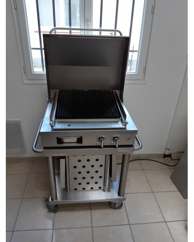 GRIL PIERRES DE LAVE GAZ OPEN COOK 720