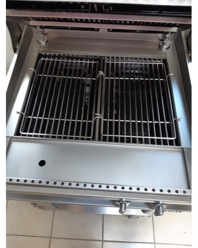 GRIL PIERRES DE LAVE GAZ OPEN COOK 720