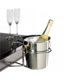Porte Seau à Champagne Inox de table - Bellynck et Fils