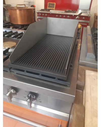 Pare éclaboussure Plaque grillade Nervurée Lacanche Ambassade - Bellynck et Fils